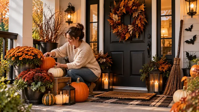 How to Decorate a Porch for Halloween in One Weekend on a Small Budget