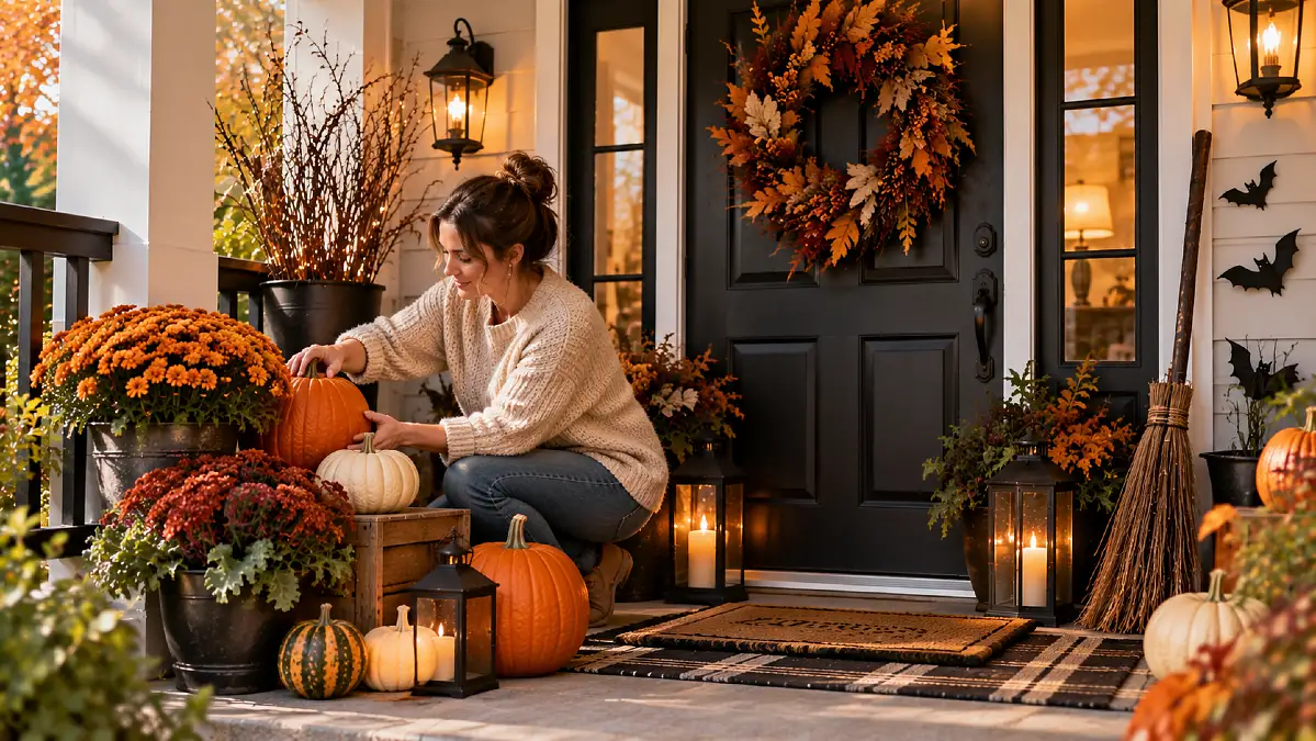 How to Decorate a Porch for Halloween in One Weekend on a Small Budget
