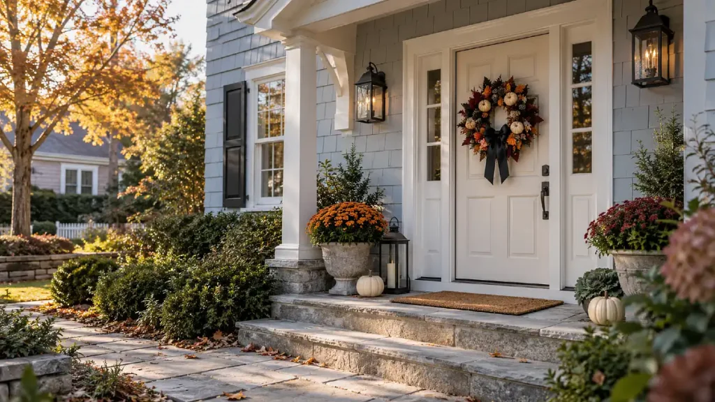 Use Color Contrast So Your Wreath Can Be Seen at a Distance