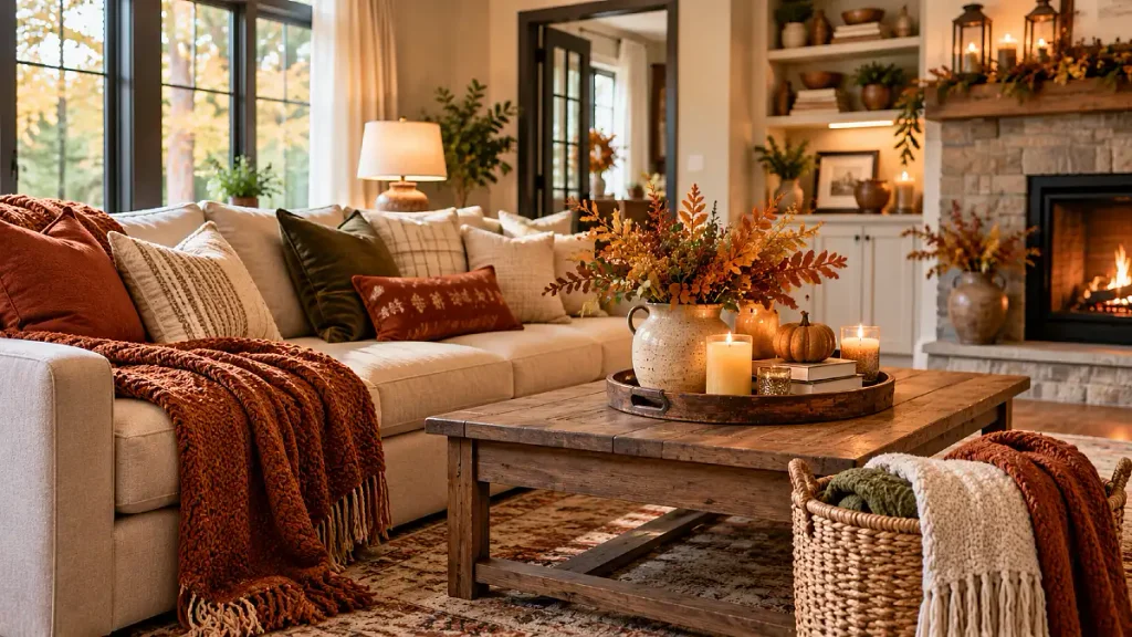Move Textiles Around to Make the Whole House Feel Warmer