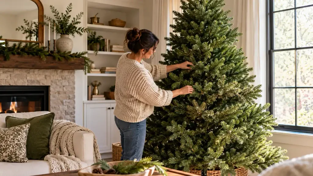Shape the Branches Before You Start Decorating