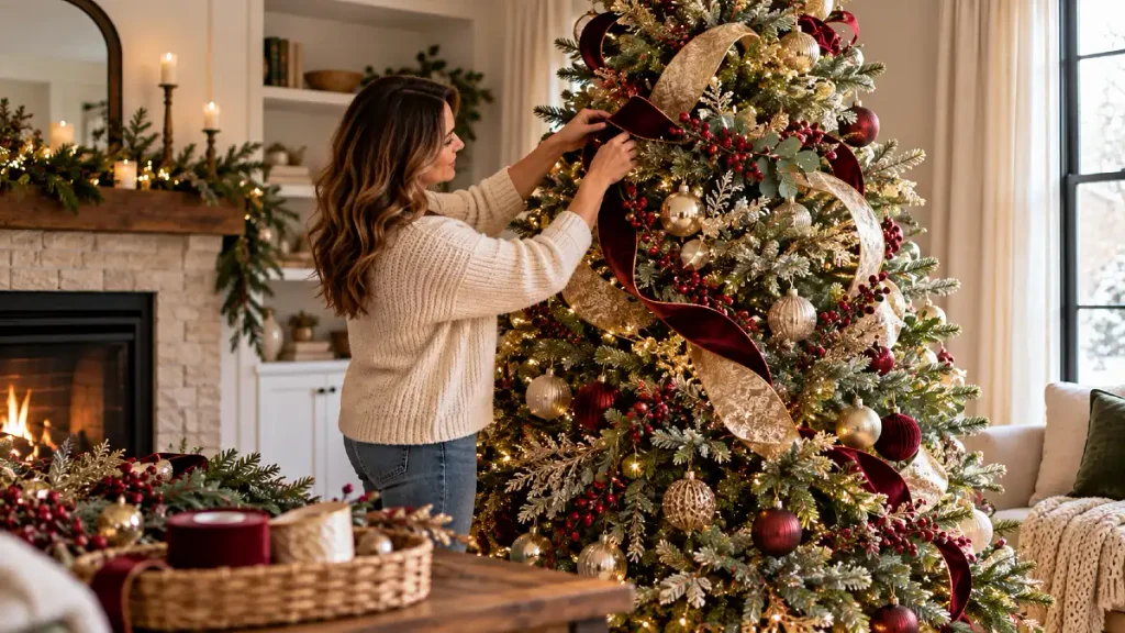 Use Ribbon, Garland, or Picks to Create Movement