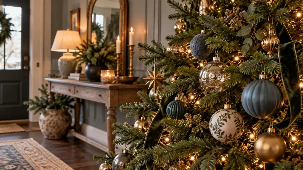 Hang Ornaments in Layers Instead of Only on the Tips