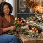 How to Make a Thanksgiving Centerpiece From Grocery Store Flowers